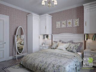 Сиреневый рай (спальня), Елена Марченко (Киев) Елена Марченко (Киев) Classic style bedroom