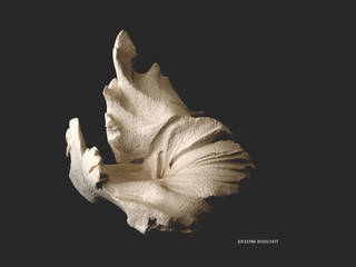 JOCELYNE BOSSCHOT SztukaRzeźby Ceramiczny Biały