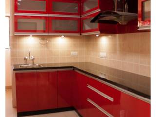 Mr.Sunder Raj, IN-CUBE STUDIO IN-CUBE STUDIO Modern kitchen Plywood