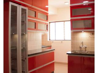 Mr.Sunder Raj IN-CUBE STUDIO Modern kitchen
