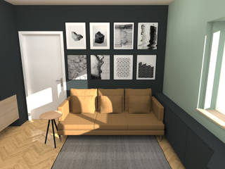 Aménagement & décoration d'un bureau - Strasbourg, Ektor studio Ektor studio Study/office