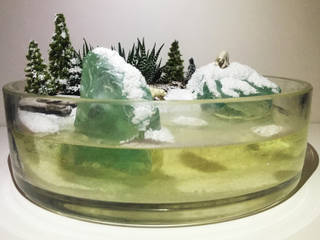 Polar Bear Terrarium, Terrarium love Terrarium love حديقة داخلية