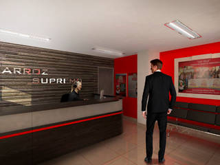 Oficinas Ibague, Jorge Osorio Arquitecto Jorge Osorio Arquitecto Modern study/office Wood-Plastic Composite