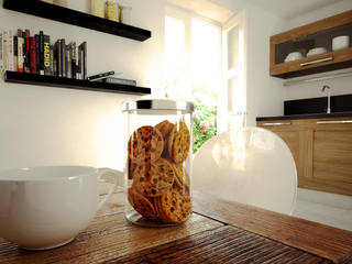 Breakfast is on the table, 3DYpslon 3DYpslon Rustic style kitchen