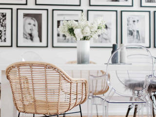 Dining Room Design – Iconic Retro Portraits Dining Room, Designsetter Designsetter Ruang Makan Modern