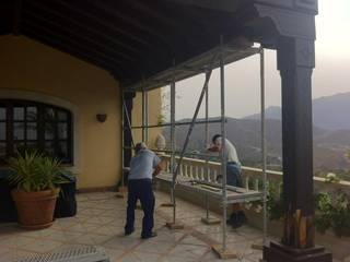 Antes y Después: Pérgola paso de metal a madera, Rudeco Construcciones Rudeco Construcciones