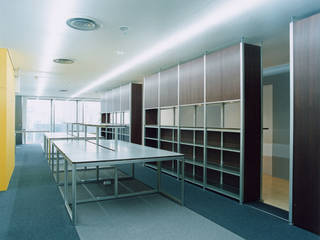 Office in Akihabara, hamanakadesignstudio hamanakadesignstudio Moderne studeerkamer