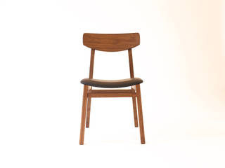 DINING CHAIR, Moon studio Moon studio 모던스타일 다이닝 룸 우드 우드 그레인