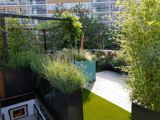 Pimlico - Terraza, JoanMa Roig / Paisatgista JoanMa Roig / Paisatgista モダンな庭