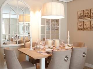 Proyecto de interiorismo y decoracion para vivienda en Bilbao, Sube Interiorismo Sube Interiorismo Classic style dining room