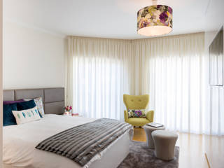 O quarto da Madalena, Cássia Lignéa Cássia Lignéa Phòng ngủ phong cách hiện đại