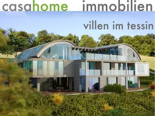 Villen im Tessin - „Dolce Vita“, CasaHome Immobilien AG CasaHome Immobilien AG モダンな 家
