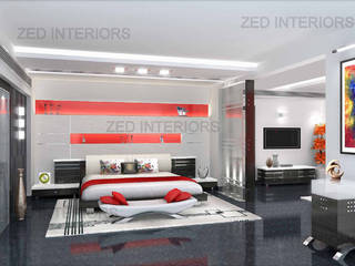 Bedroom Designs, ZED Associates Pvt. Ltd. ZED Associates Pvt. Ltd. غرفة نوم