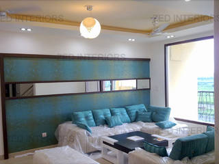 Living Area Designs, ZED Associates Pvt. Ltd. ZED Associates Pvt. Ltd. モダンデザインの リビング