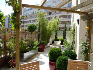 Terrasses et Balcons, Scènes d'extérieur Scènes d'extérieur Modern style balcony, porch & terrace