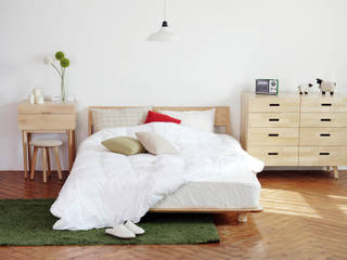 M5 Bed / Queen, munito / 무니토 munito / 무니토 Quartos escandinavos