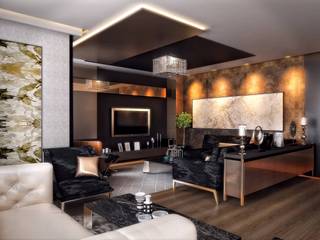 Kalafatoğlu Konut, VERO CONCEPT MİMARLIK VERO CONCEPT MİMARLIK Modern living room