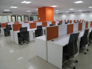 Commercial Projects, xcubeinteriors xcubeinteriors Modern study/office