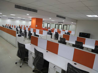 Commercial Projects, xcubeinteriors xcubeinteriors Modern study/office