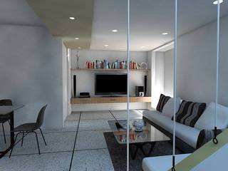 Arquitectura, Estudio BAM Estudio BAM Minimalist living room