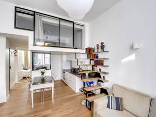 Shoootin pour Nelson Architecture Intérieur & Design , Shoootin Shoootin Moderne woonkamers