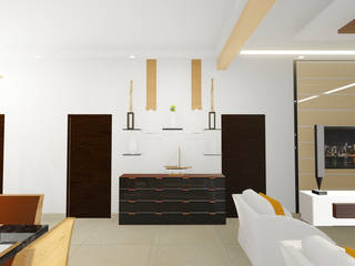 Residential Interiors, Crush Mango Crush Mango ห้องนั่งเล่น