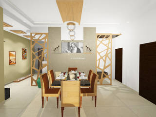 Residential Interiors, Crush Mango Crush Mango Comedores de estilo moderno