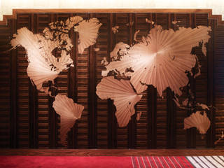 Claridge's Map Room , LINLEY London LINLEY London Espaces commerciaux