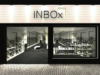 inBOX shoes | Augusta, STUDIO BRANZARO STUDIO BRANZARO Commercial spaces
