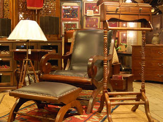 寛ぎの空間づくり, 株式会社アートクルー 株式会社アートクルー Asian style living room Leather Grey