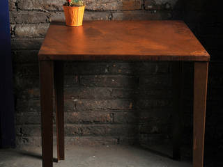 Muebles oxidados, Insolid Corten Bcn Insolid Corten Bcn インダストリアルな 家