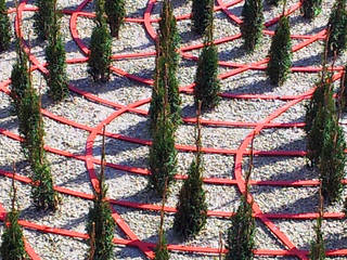 Regional Garden Show 2015, Landau (GER) - graphically garden "bizarre", Planungsbüro STEFAN LAPORT Planungsbüro STEFAN LAPORT Minimalist style garden