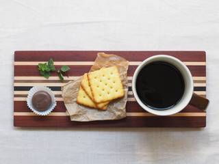 Cafe Plate Series カフェプレートシリーズ, IORI IORI Kitchen Wood Wood effect