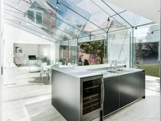 Glass House, Martin Gardner Photography Martin Gardner Photography Modern Kitchen