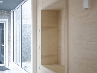 Uffici Menegatti , studiograffe studiograffe Commercial spaces Engineered Wood Transparent