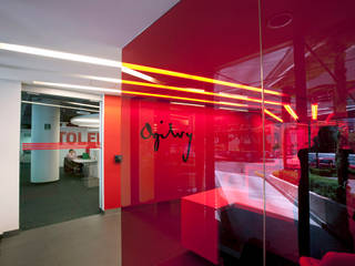 Ogilvy, Serrano Monjaraz Arquitectos Serrano Monjaraz Arquitectos Moderne Arbeitszimmer