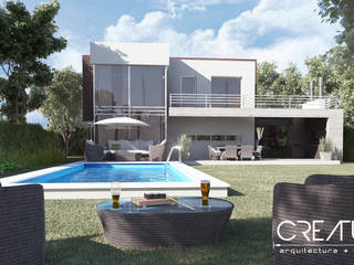 Galeria 2, Creatura Renders Creatura Renders Piscina minimalista