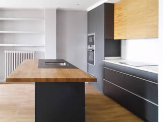 Reforma SE48, barronkress barronkress 現代廚房設計點子、靈感&圖片 實木 Multicolored