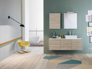 Summit collectio: furniture elements, Mastella Design Mastella Design Kamar Mandi Modern Kayu Buatan Wood effect