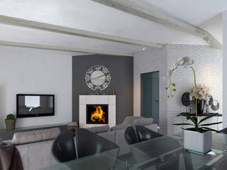 Casa L, AG Interior Design AG Interior Design Modern living room