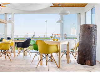 Fotografia architektury: Restauracja Surf Messa: projekt WZ Studio, Pion Poziom - fotografia wnętrz Pion Poziom - fotografia wnętrz Commercial spaces