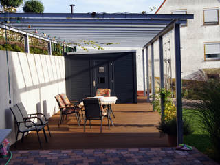 modern grass garden, Planungsbüro STEFAN LAPORT Planungsbüro STEFAN LAPORT Modern garden
