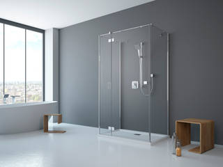 Kabina prysznicowa Essenza New KDJ+S, Radaway Radaway Minimalist style bathroom Bathtubs & showers