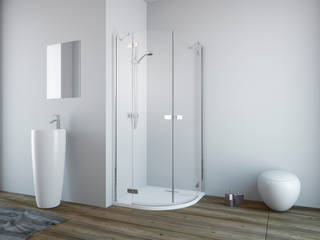 Kabina prysznicowa Fuenta New PDD Radaway, Radaway Radaway Minimalist style bathroom
