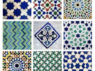 Moroccan Tiles, Prune sucrée Prune sucrée Eclectic style walls & floors Tiles
