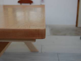 ダイニングテーブル, hatch hatch Comedores de estilo rural Madera Acabado en madera