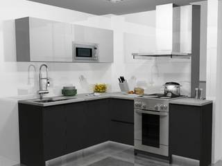 COCINA PEQUEÑA, ARCE FLORIDA LLC ARCE FLORIDA LLC Moderne keukens Hout Hout