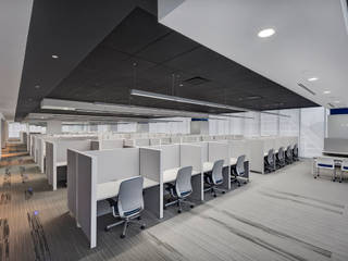 Corporativo Capital Reforma, usoarquitectura usoarquitectura Ruang Studi/Kantor Modern