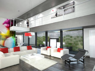 OPUS 15-6, MANSION DESIGN MANSION DESIGN Modern Living Room