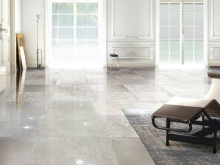 TERRA , CERAMICHE BRENNERO SPA CERAMICHE BRENNERO SPA Soggiorno eclettico Ceramica